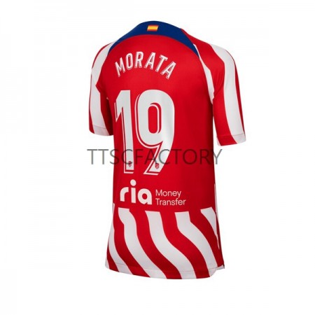 Divisa di Calcio Atlético Madrid Alvaro Morata 19 Prima 2022/2023